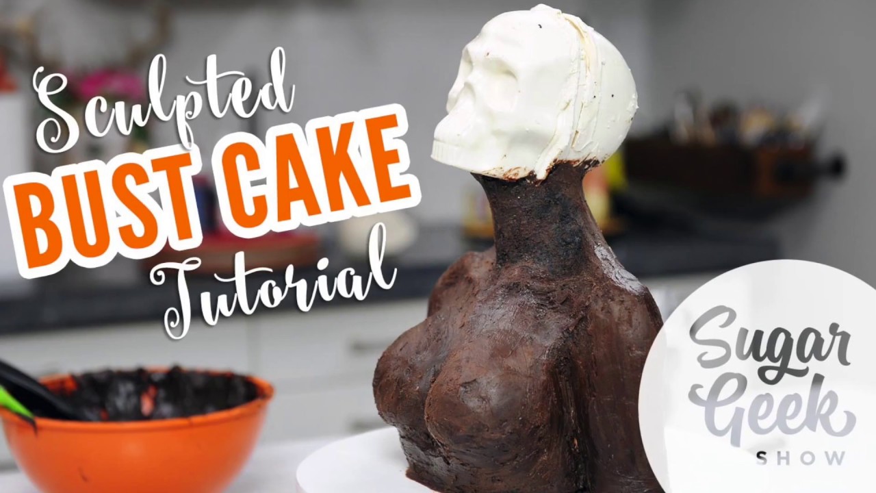 Chocolate Skull Demo and Carved Bust Cake Tutorial