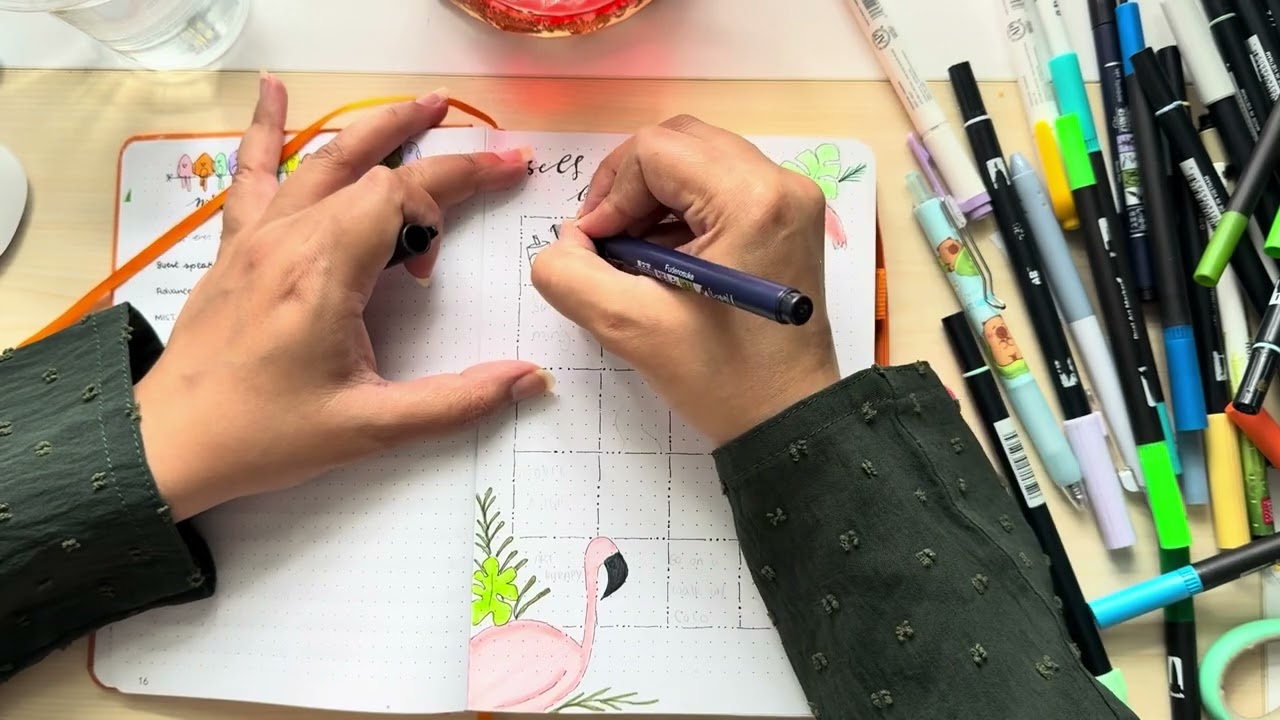 Self-Care Bingo ✨ A Gentle Bullet Journal Spread to Reconnect with Yourself