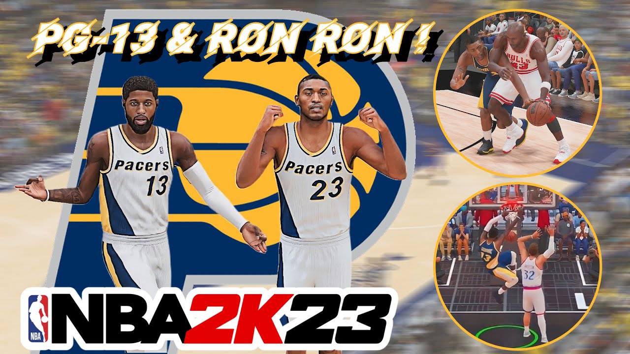 Paul George Clutches Up Vs All Time Bulls ! | All Time Pacers NBA 2K23 PlayNow Online