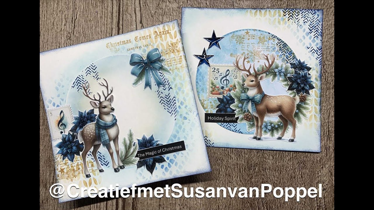 CollageArt KerstChallenge bij Hobbyvision; Opdracht 5 + gratis nieuwe download (6-12)