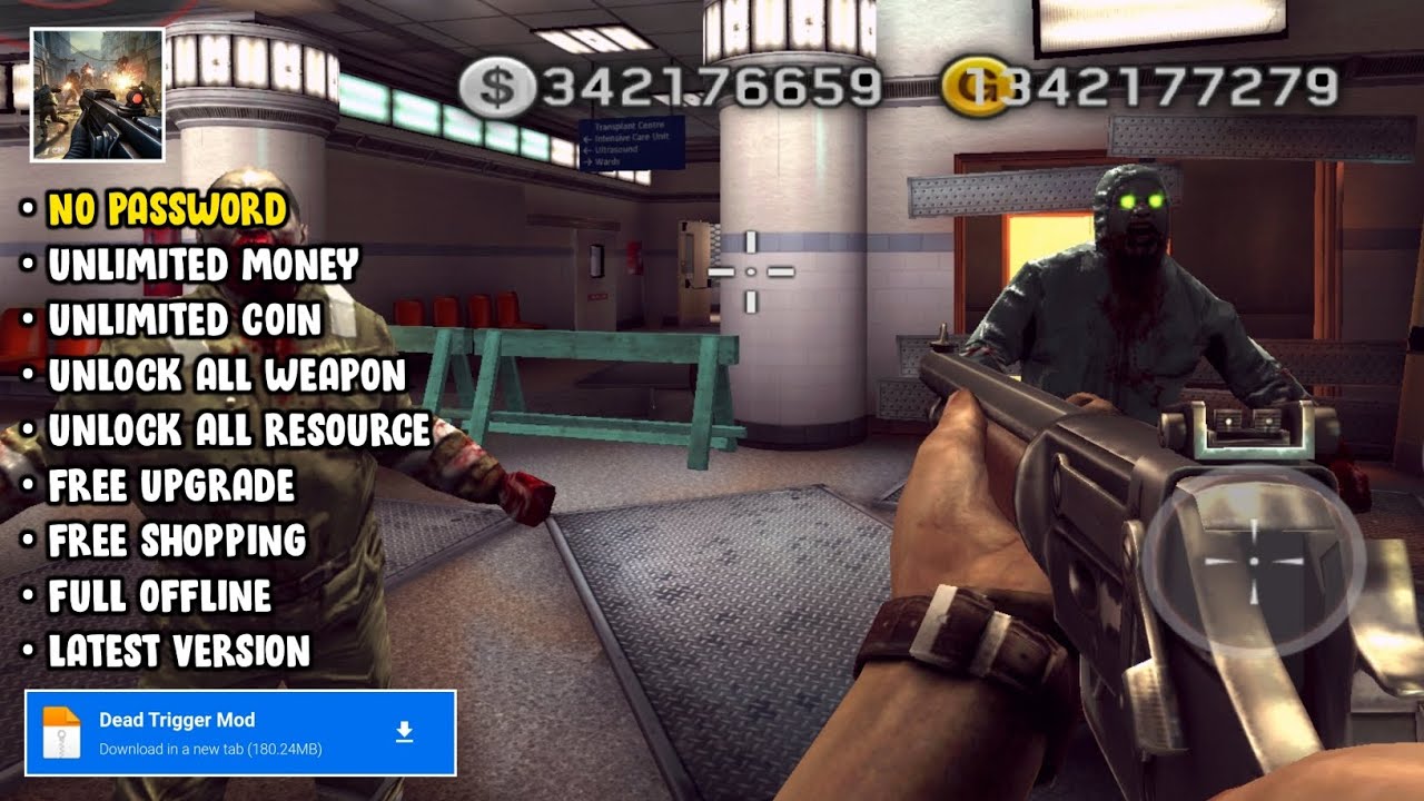 Download Dead Trigger Mod V 2.1.7 Apk Terbaru 2024 - Unlock All Weapon & Unlimited Money