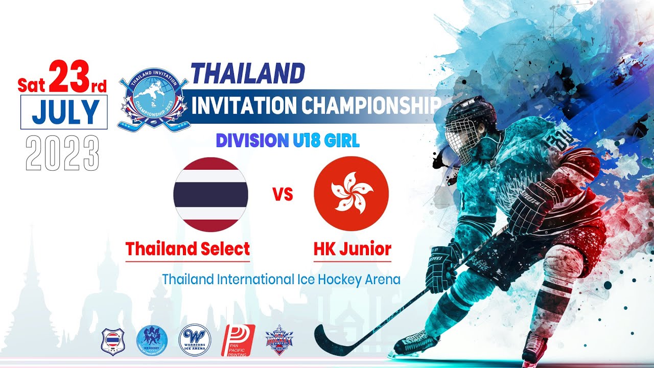 Thailand Select VS HK Junior | Thailand invitation championship 2023 | Division U18 Girl