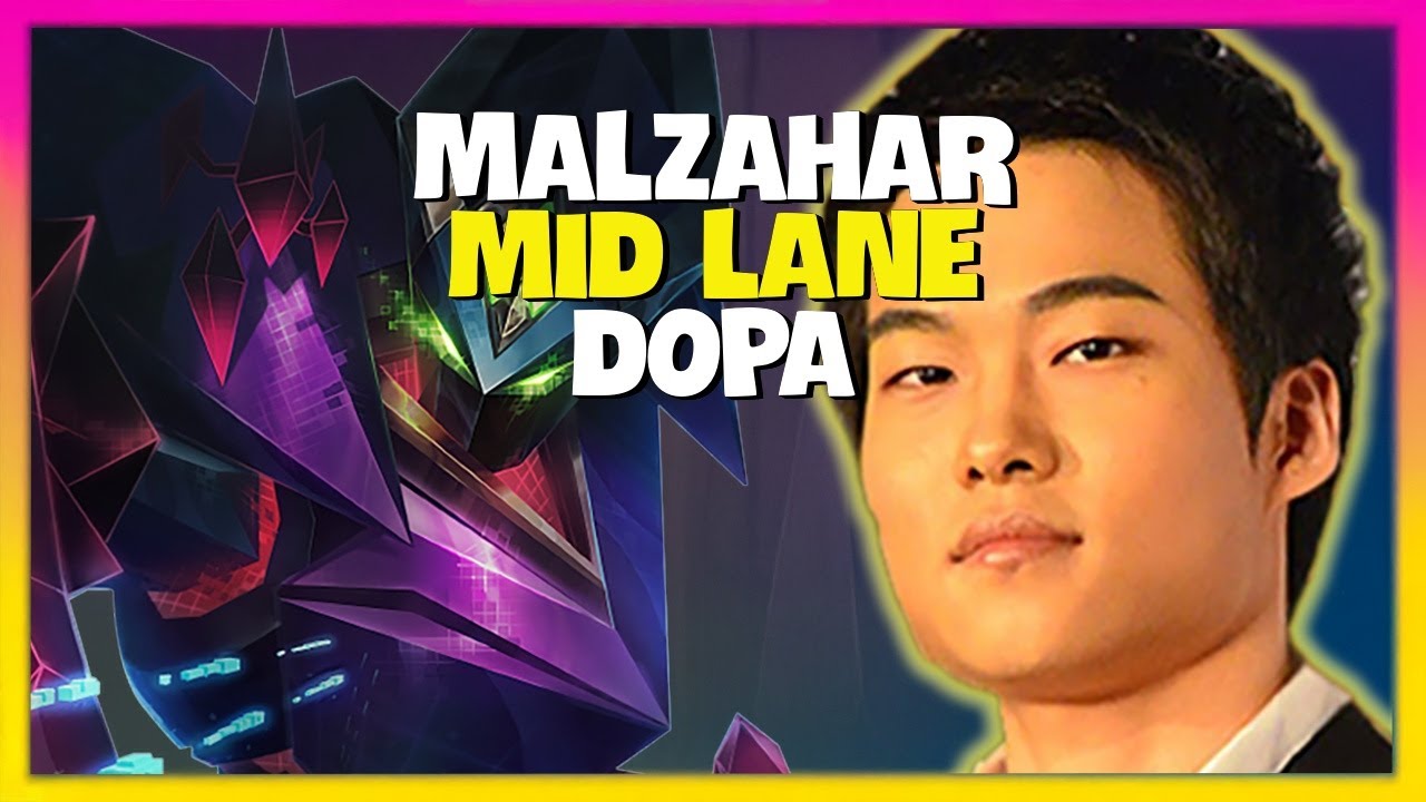 Dopa's Challenger Malzahar: Perfect Teamfight Control & Mid Lane Mastery (Engsub)