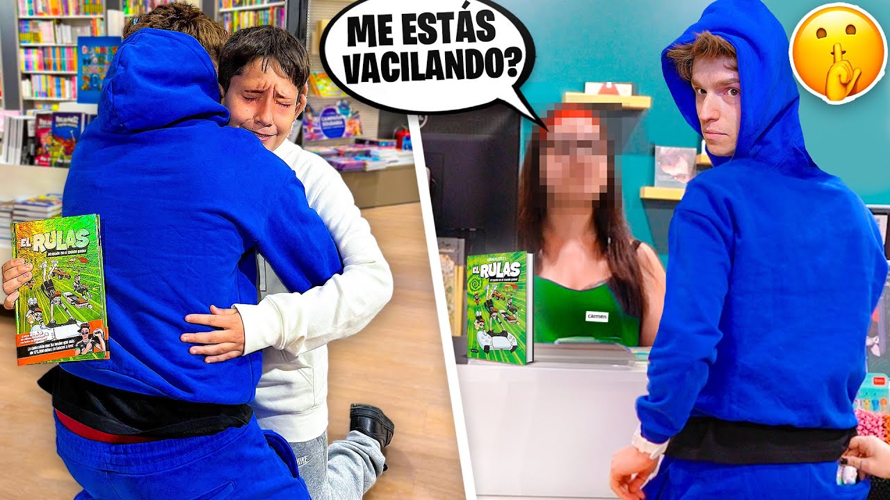 VOY A COMPRAR MI LIBRO Y AS&Iacute; REACCIONA LA GENTE