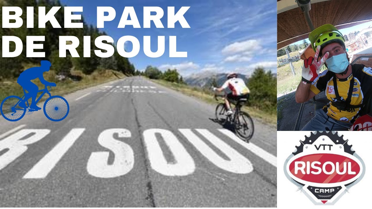 Je test le bike park de RISOUL#1 (exellent)