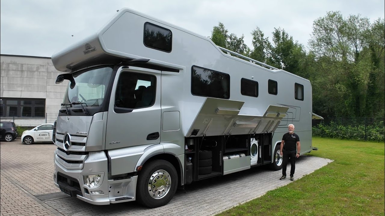 -270.000 € gebrauchtes Vario Mobil 1050 Wohnmobil in gute Hände abzugeben. Wie neu. Mit PKW Garage.
