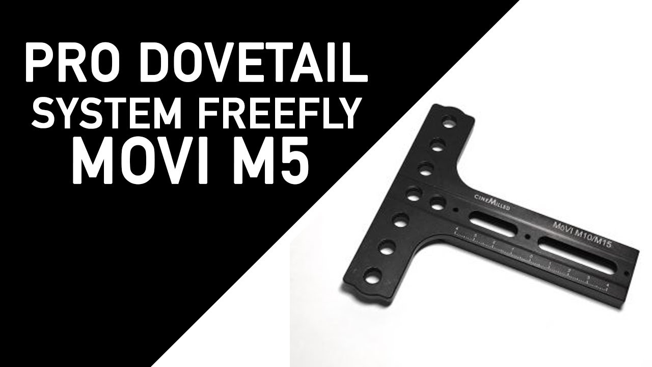 CineMilled PRO Dovetail System Freefly MoVI M5 Gimbal