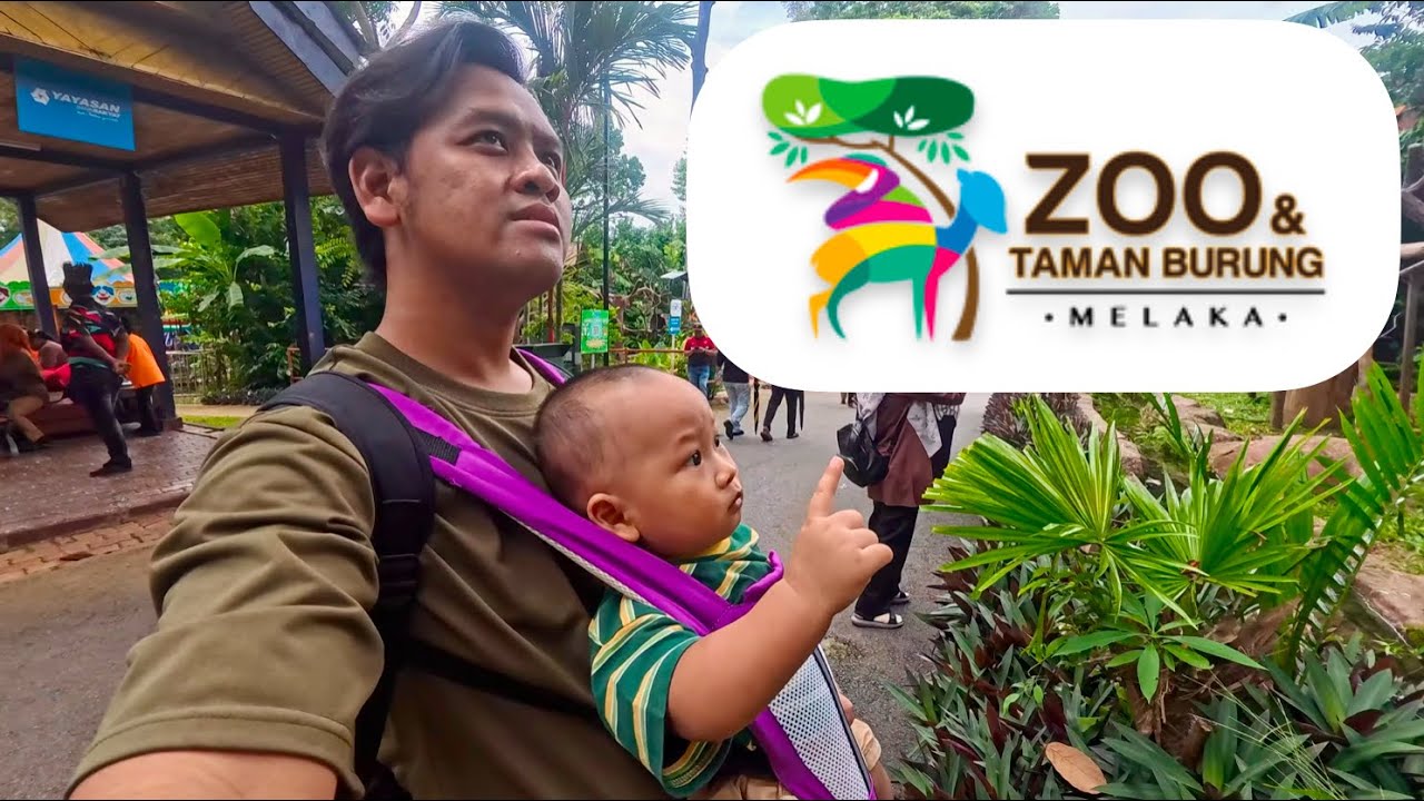 Bawak anak jalan-jalan Zoo Melaka