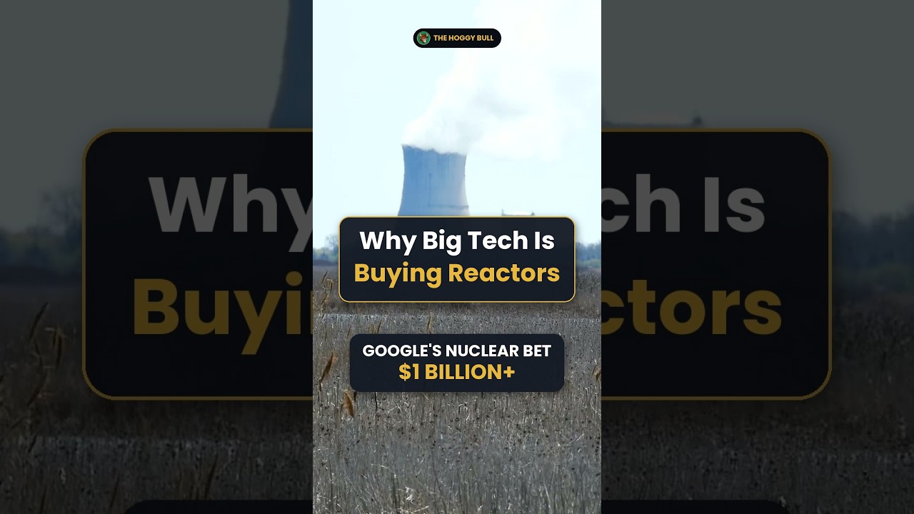 Google's $1 Billion Nuclear Bet: Why AI Is Buying Reactors #shorts