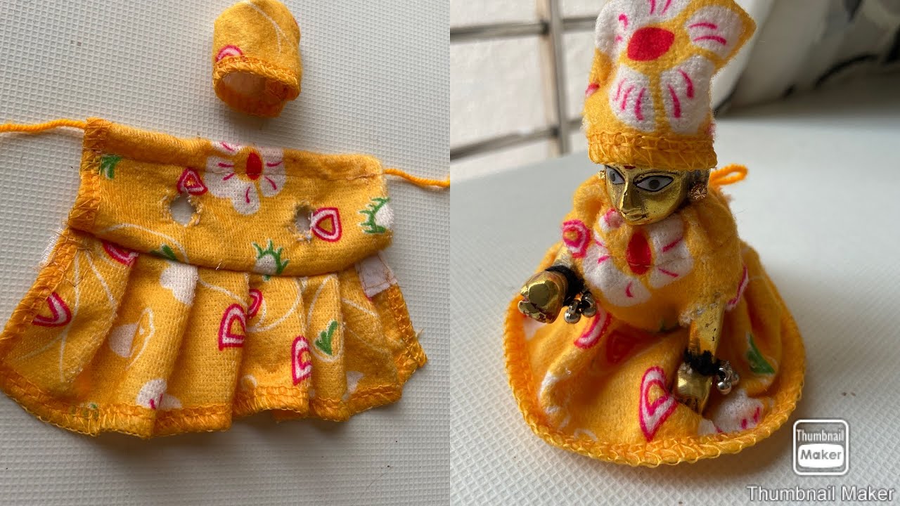 😍(no3&2)😍Rumal che banya laddu gopal summer dress 🙏🙏🙏🙏