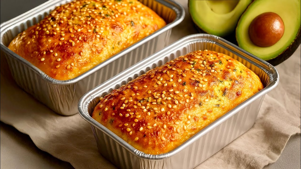 Kein Mehl! Gesundes Keto Avocado-Brot in 5 Minuten! Hausgemachtes Rezept!