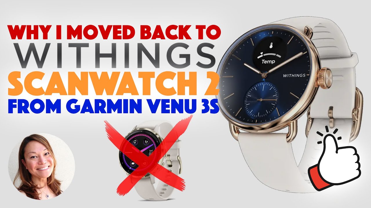 Смарт-часы Withings ScanWatch 2 лучше, чем Garmin Venu 3S &mdash; вот почему.