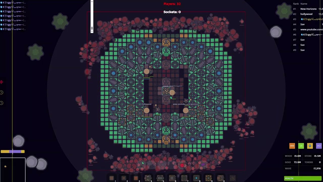 ZOMBS.io 2 ent base w Sav (17k waves)