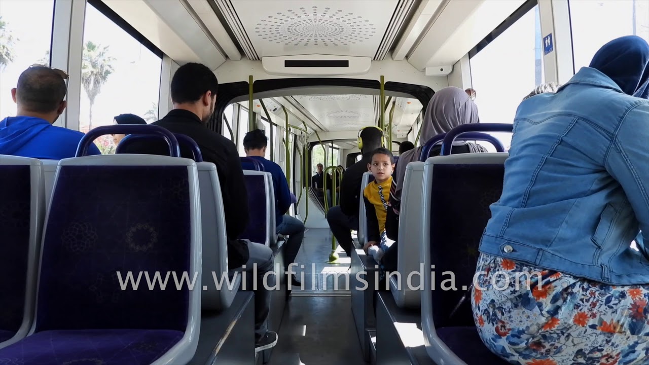 Casablanca Tramway line is the biggest of its kind in Morocco