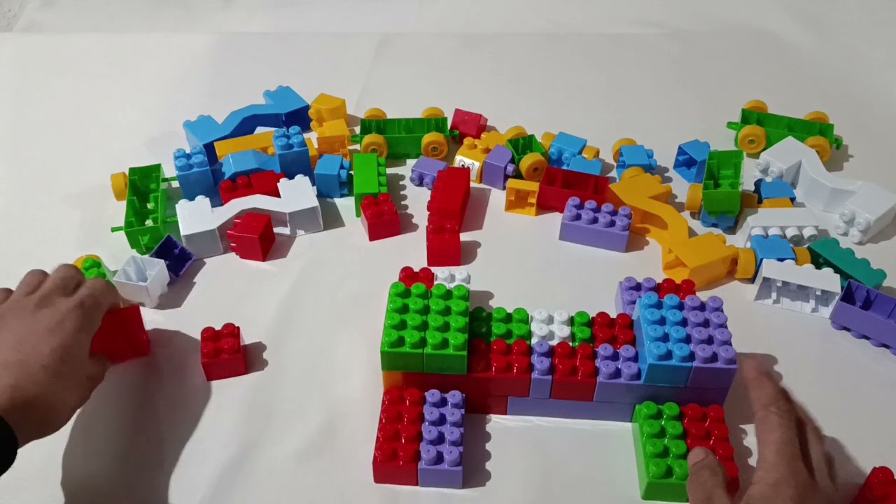 Building a Colorful LEGO House | Creative Block Construction