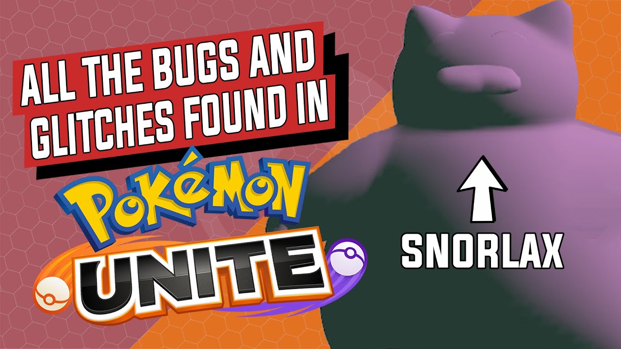 Pokemon UNITE Bugs/Glitches FUNNY Compilation