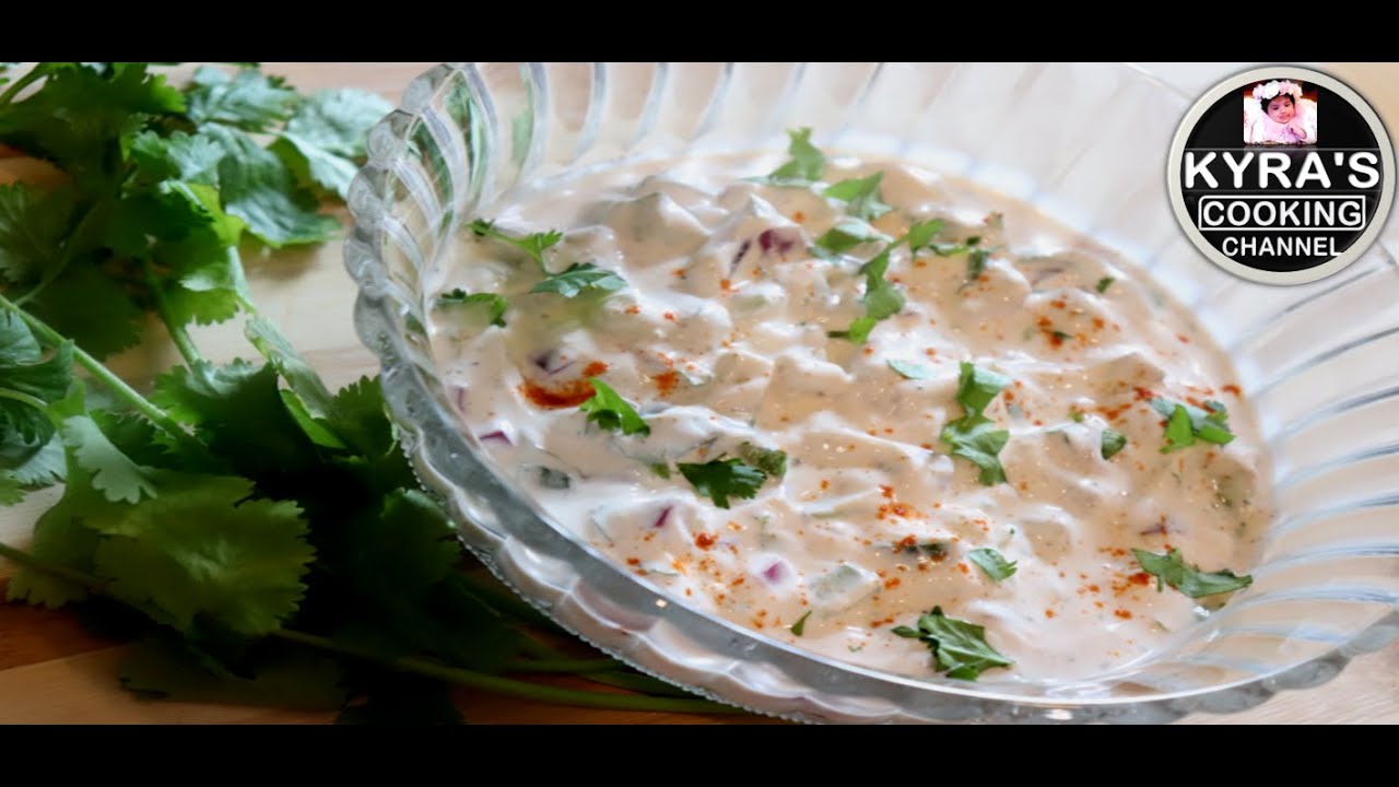 Onion Raita | Herbs Onion Raita | Raita Recipe | Kyras Cooking Channel | Episode 8