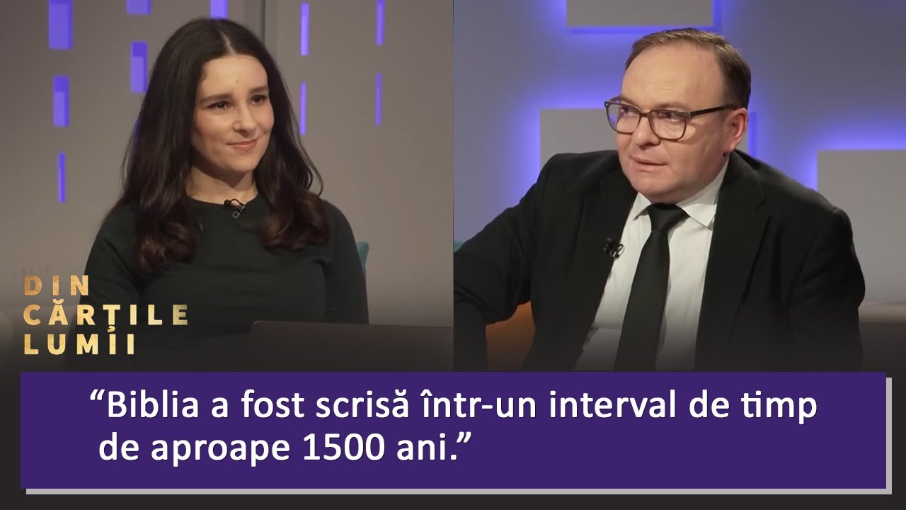 CINE A SCRIS BIBLIA? – DIN CĂRȚILE LUMII CU EVELINA BÉVIS ȘI CORNEL DĂRVĂȘAN