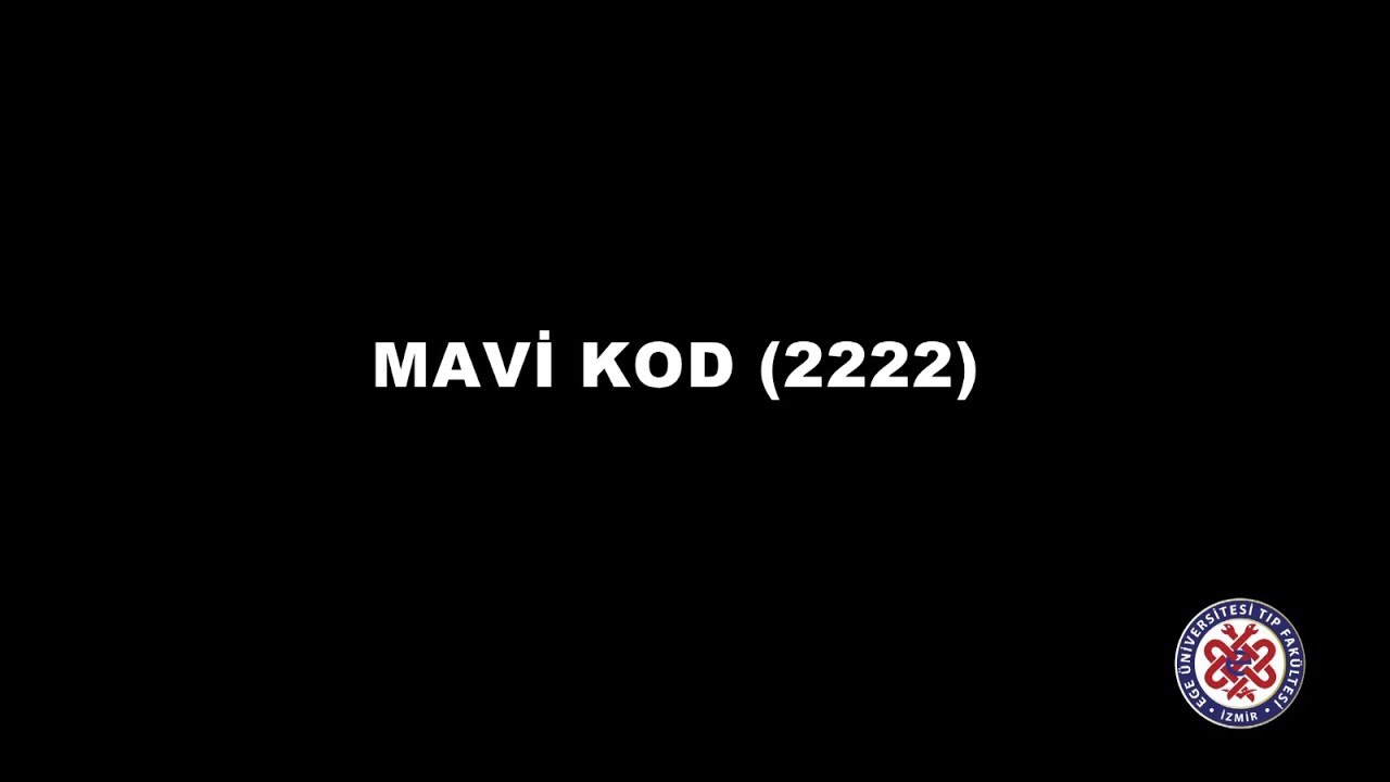 Ege Üniversitesi Hastanesi Mavi Kod Tatbikatı