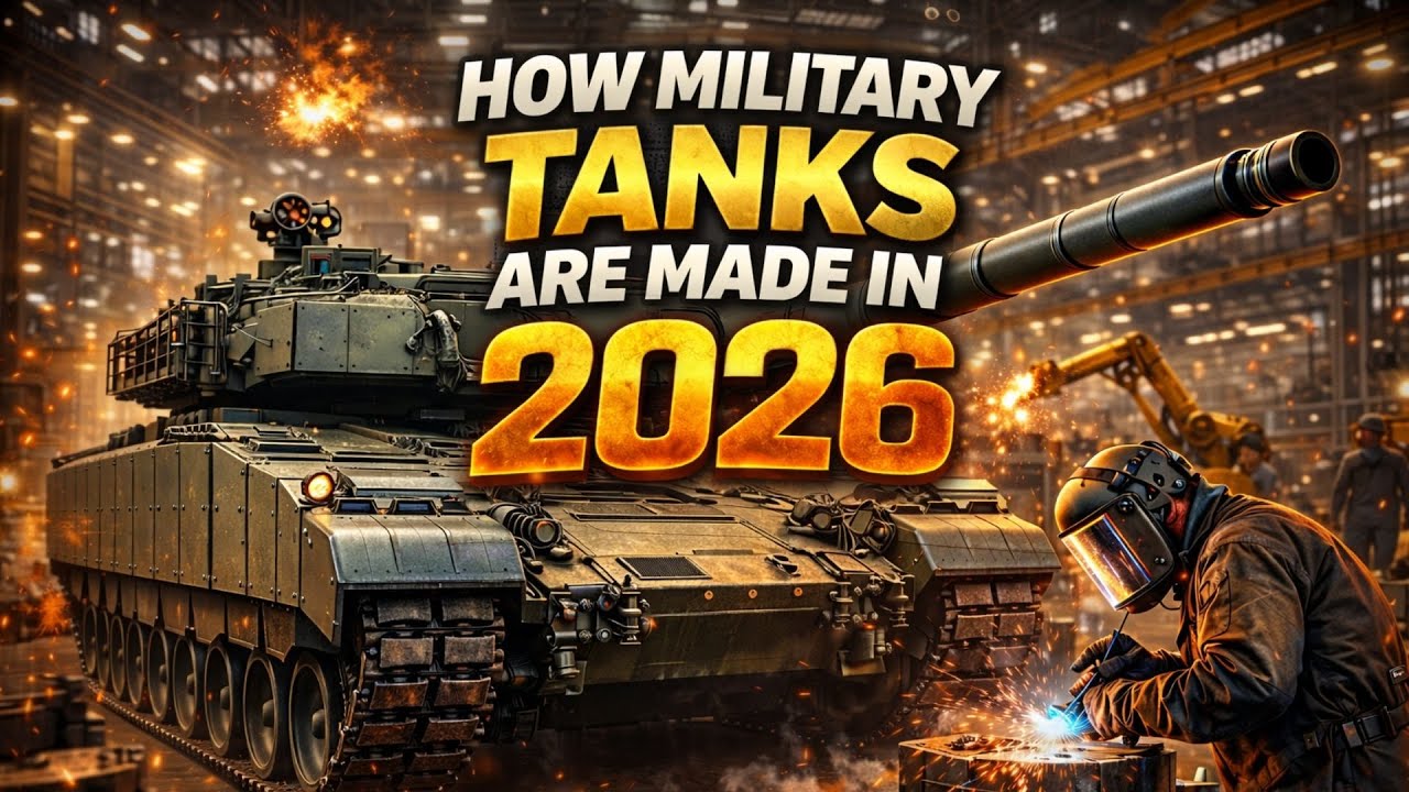 This Is How Military Tanks Are Made in 2026