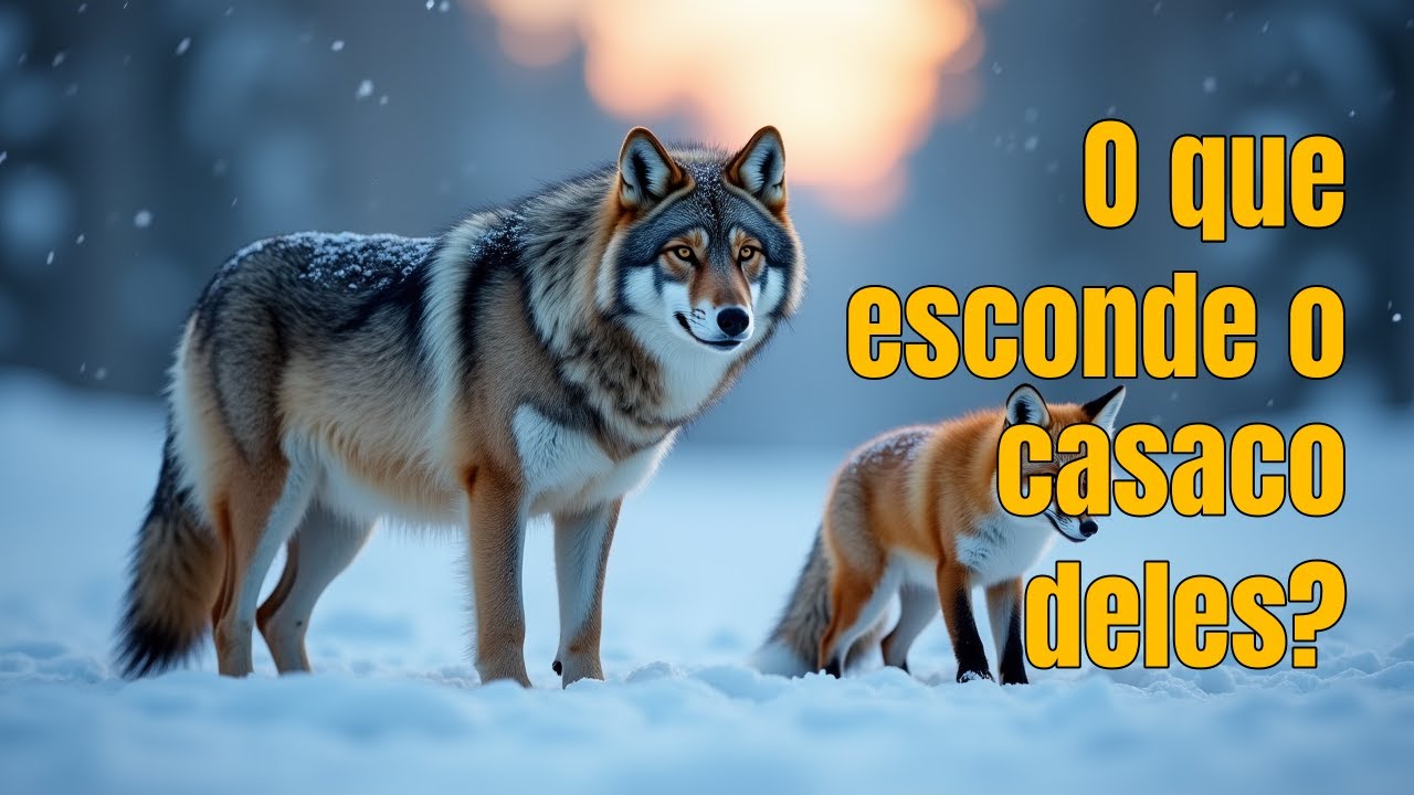 Como Lobos e Raposas Sobrevivem ao Frio Extremo?