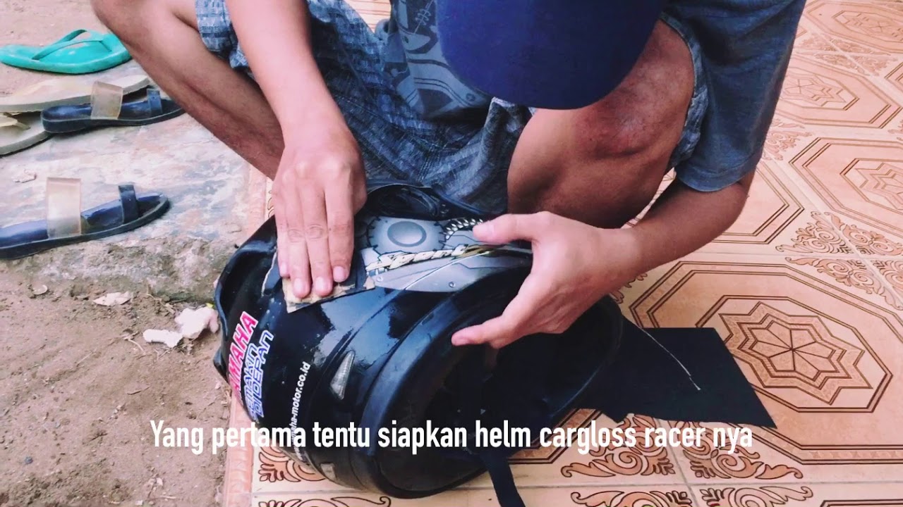 Mau Helm Arai RX7 murah || Repaint Arai RX7 with Cargloss Race || part l