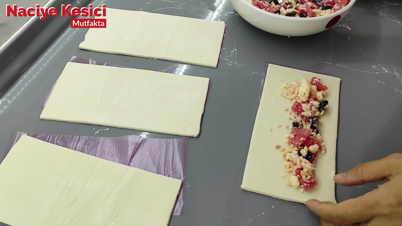Milföy Sarma(lokmalık börekler) - Naciye Kesici - Yemek Tarifleri