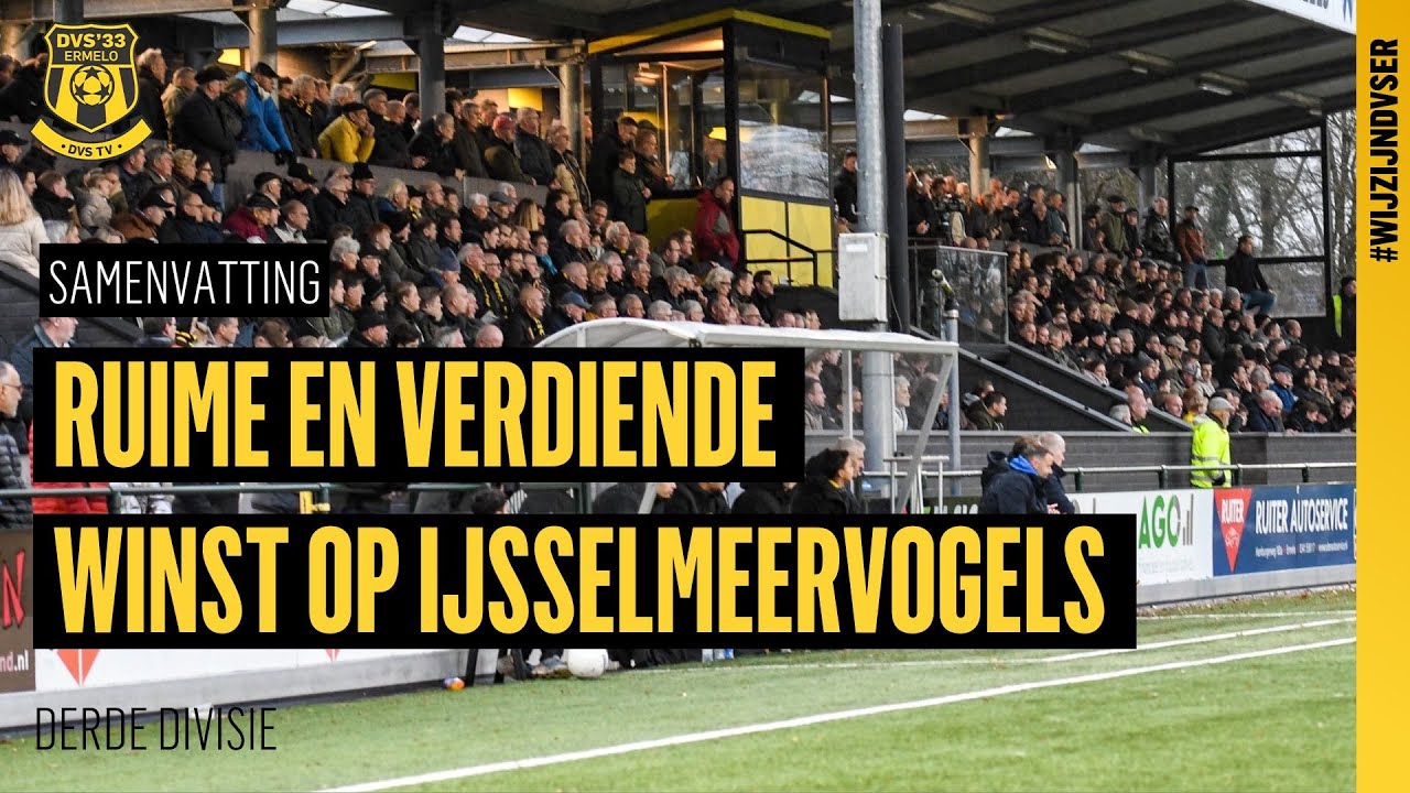 Ruime en verdiende overwinning op IJsselmeervogels