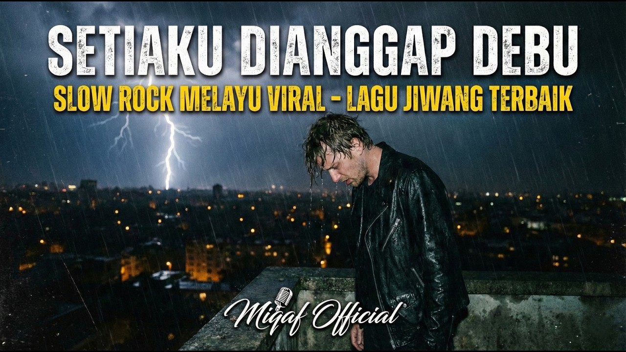 Setiaku Dianggap Debu - Official Lyric Video | Slow Rock Malaysia Terpedih (Air Susu Dibalas Tuba)