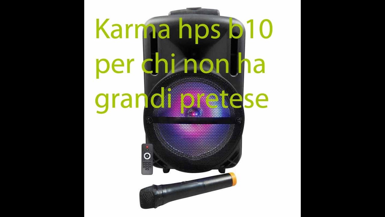 altoparlante karma hps b10
