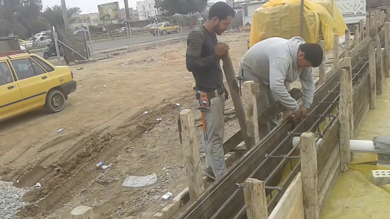 تسليح الرباط الشريطي في منطقة شارع فلسطين / الحداد حسين الحاج جبار07703986602