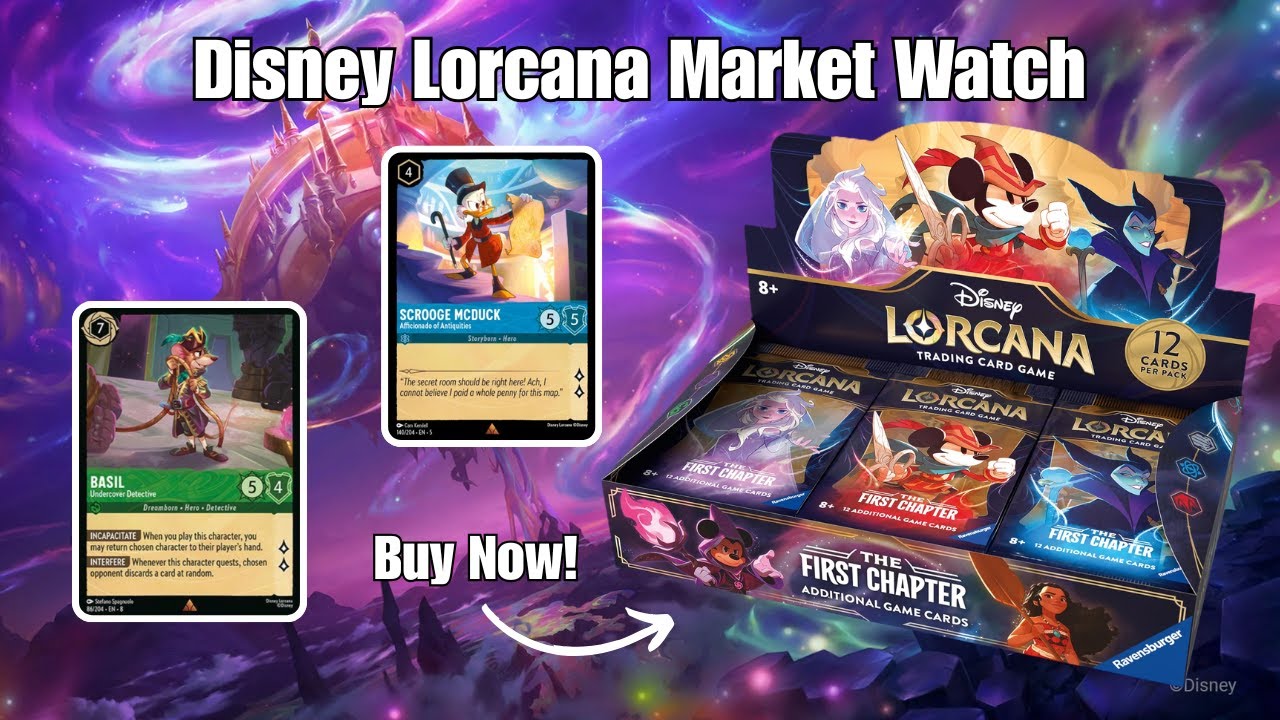 Disney Lorcana Market Watch 🏦📈 | Prices, Trends & Predictions