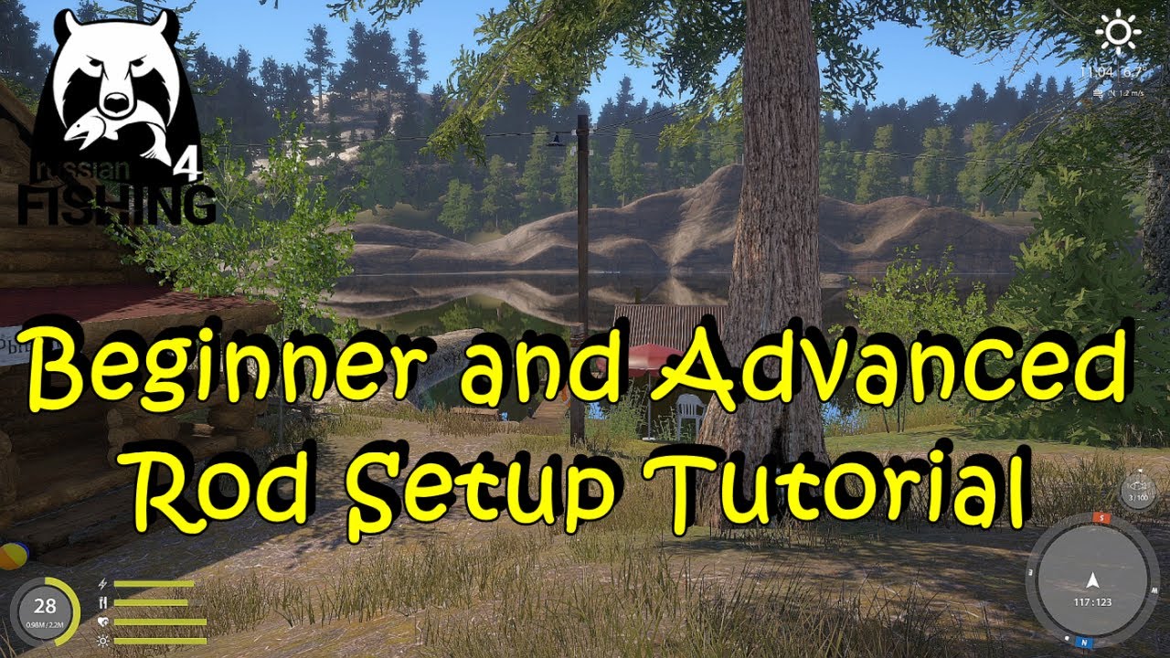 Russian Fishing 4 Beginner and Advanced Rod Setup Tutorial
