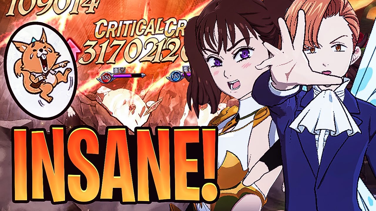 This KING & DIANE Unit BROKE Ratatoskr lol! Insane DPS Unit! | Seven Deadly Sins: Grand Cross