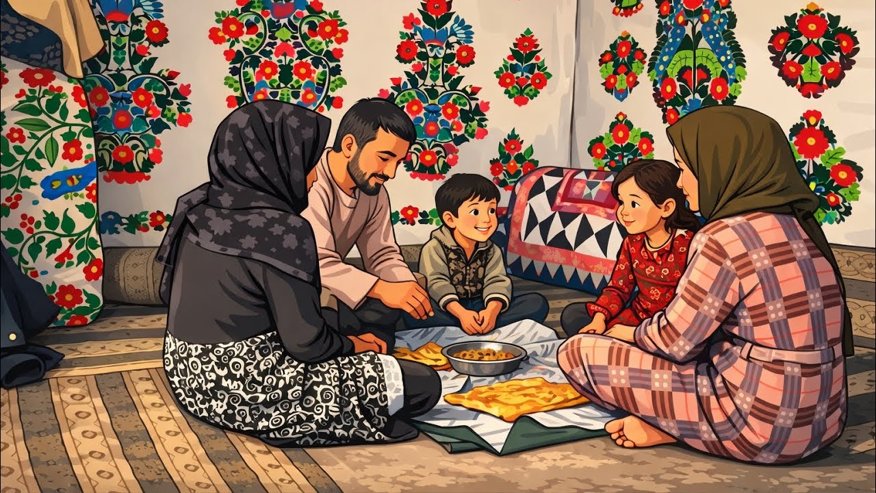  ولاگ خانگی پخت حلوا و کارهای روزمره.    #زندگی #زندگی_سخت #دایکندی #نیلی #افغانستان #افغان  