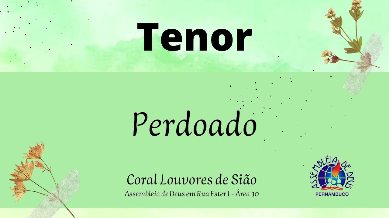 Perdoado - Kit Tenor