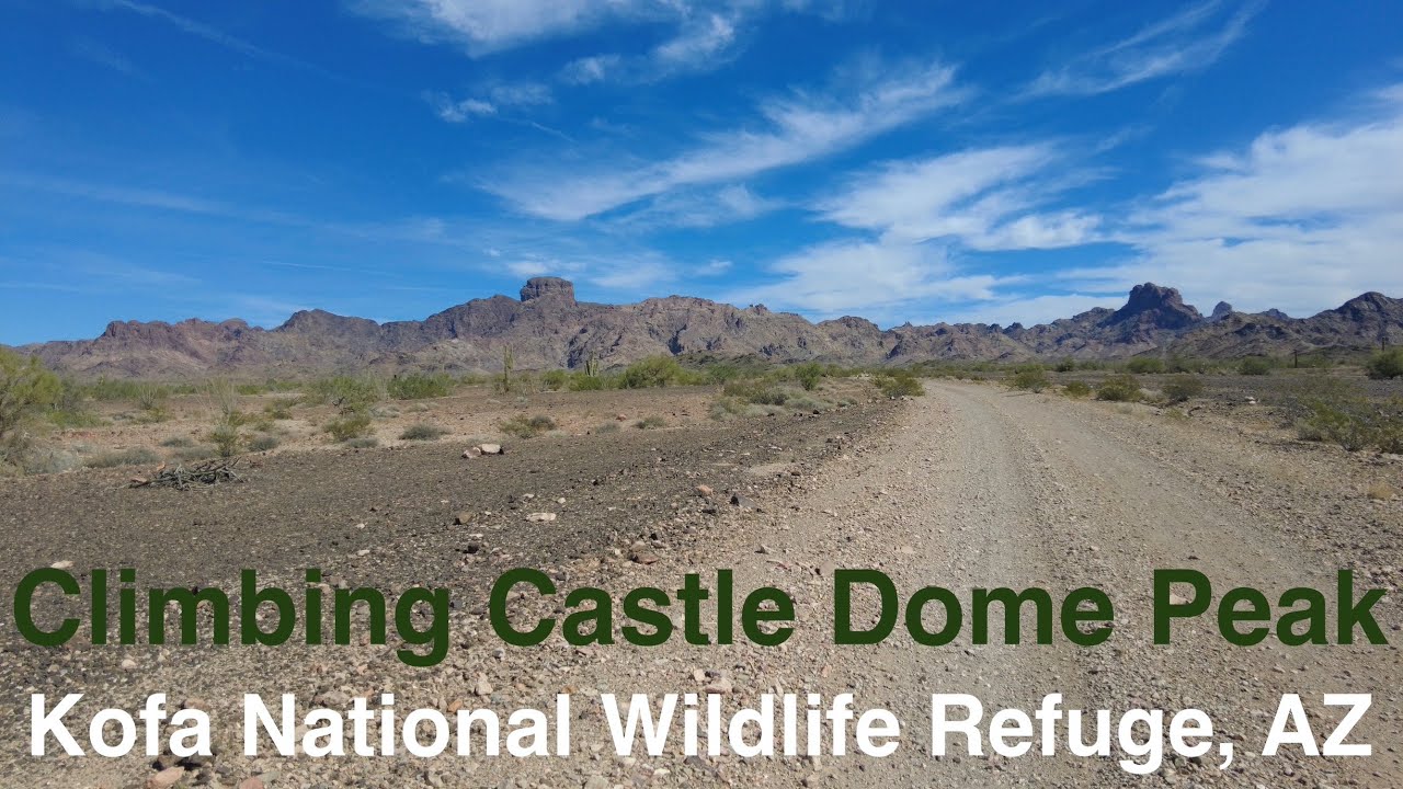 Climbing Castle Dome Peak - Kofa National Wildlife Refuge, AZ