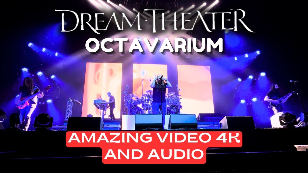 DREAM THEATER - OCTAVARIUM - LIVE IN NORWAY OSLO - ¡AMAZING VERSION! 4K
