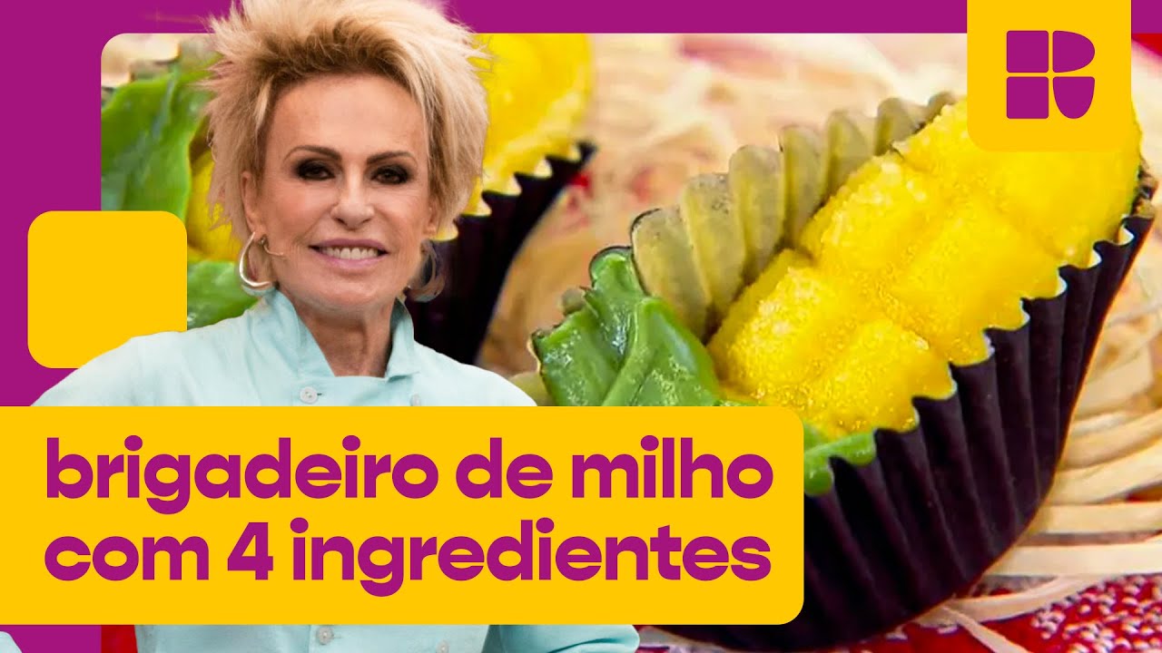 Brigadeiro de milho SUPER prático! | Receitas de Festa Junina | Mais Você