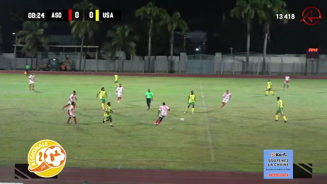 ⚽[R2] 14e JOURNEE : AS DRAGON VS US ANSOISE
