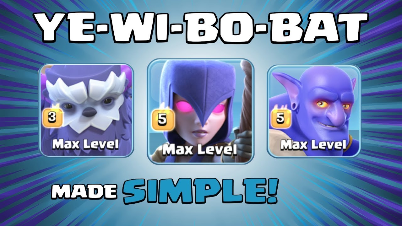 YEWIBOBAT CRUSHES TH13 BASES!!! New Town Hall 13 Attack Strategy 2020 - Clash of Clans