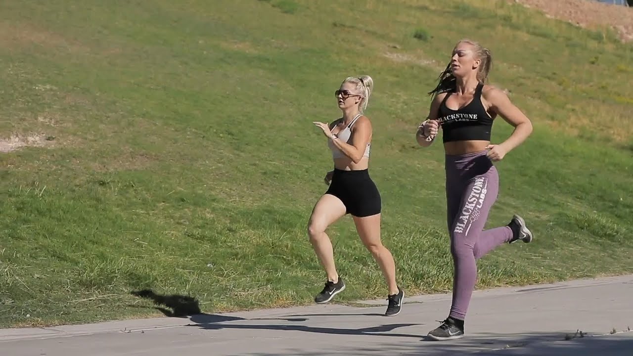 Outdoor Training with IFBB Pro Frida Stern