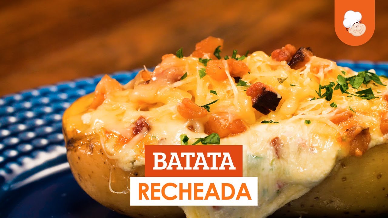 Batata recheada com calabresa &mdash; Receitas TudoGostoso