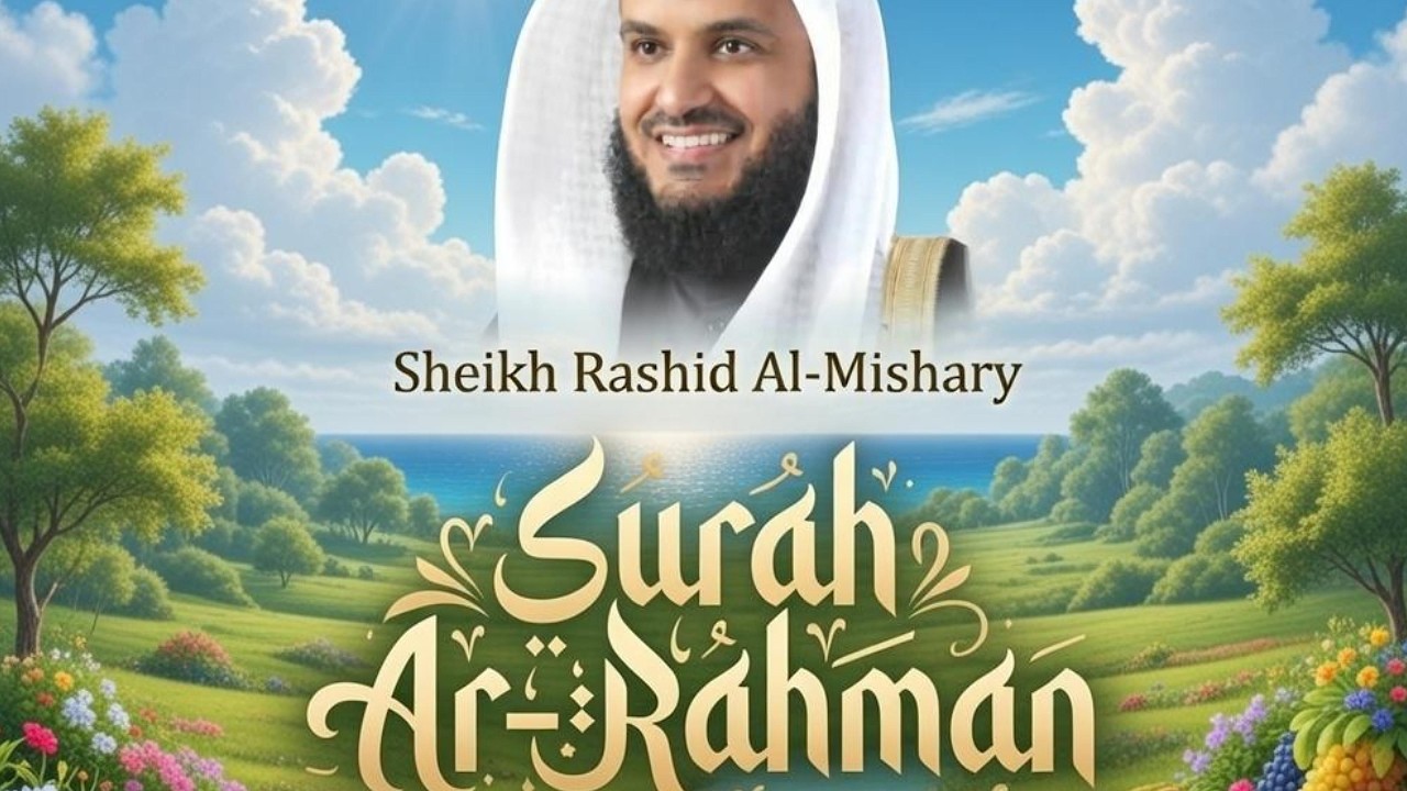 Surah Ar-Rahman | Beautiful & Heart-Touching Recitation by Sheikh Mishary Rashid Alafasy