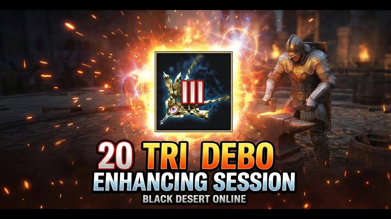 Black Desert Online | 20 TRI Deboreka Necklace Enhancing