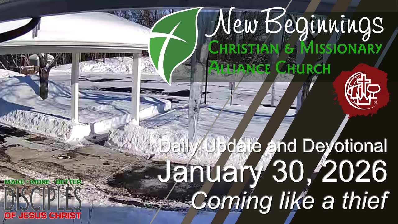 January 30, 2026 Daily Update and Devotional