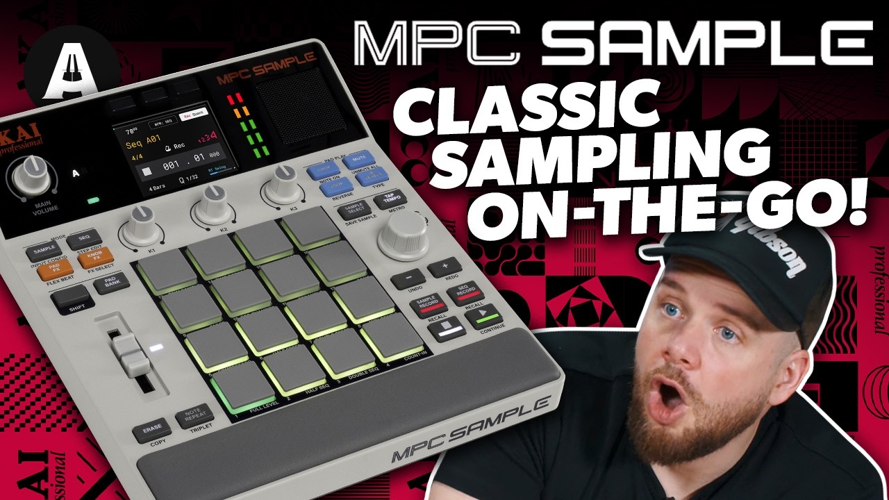 Akai MPC Sample - Portable Sampling Perfection!?