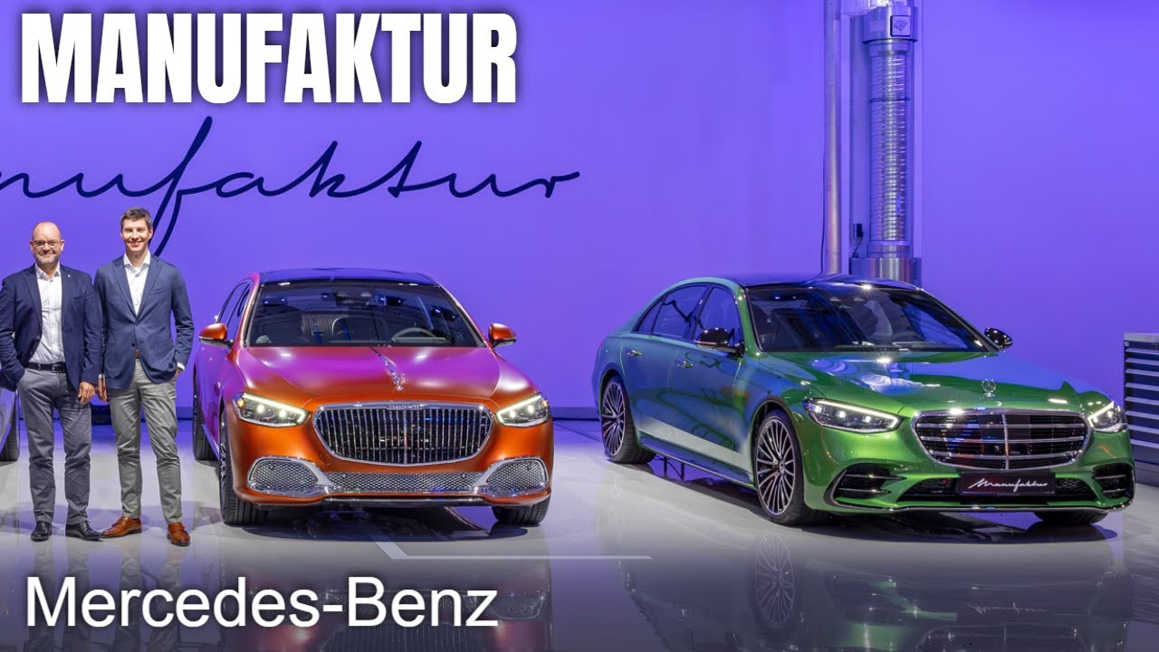 Mercedes Benz opens new MANUFAKTUR Studio