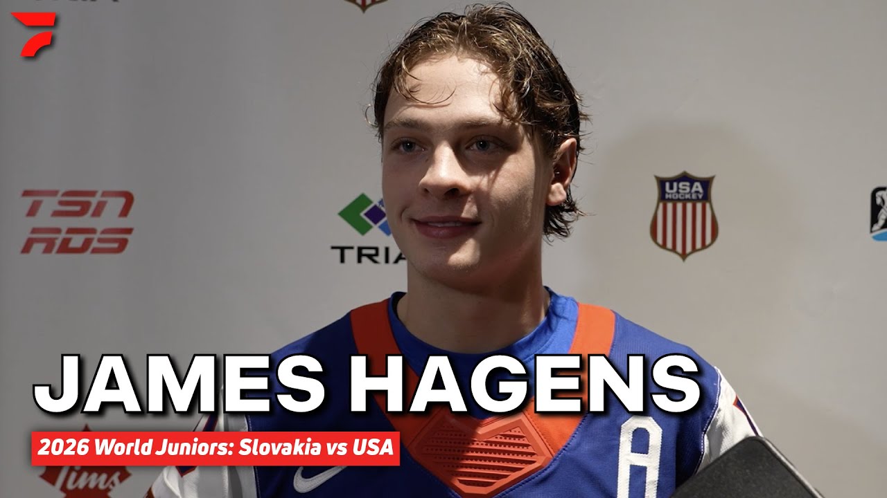 Bruins Prospect James Hagens Talks Breakout Game At The World Juniors
