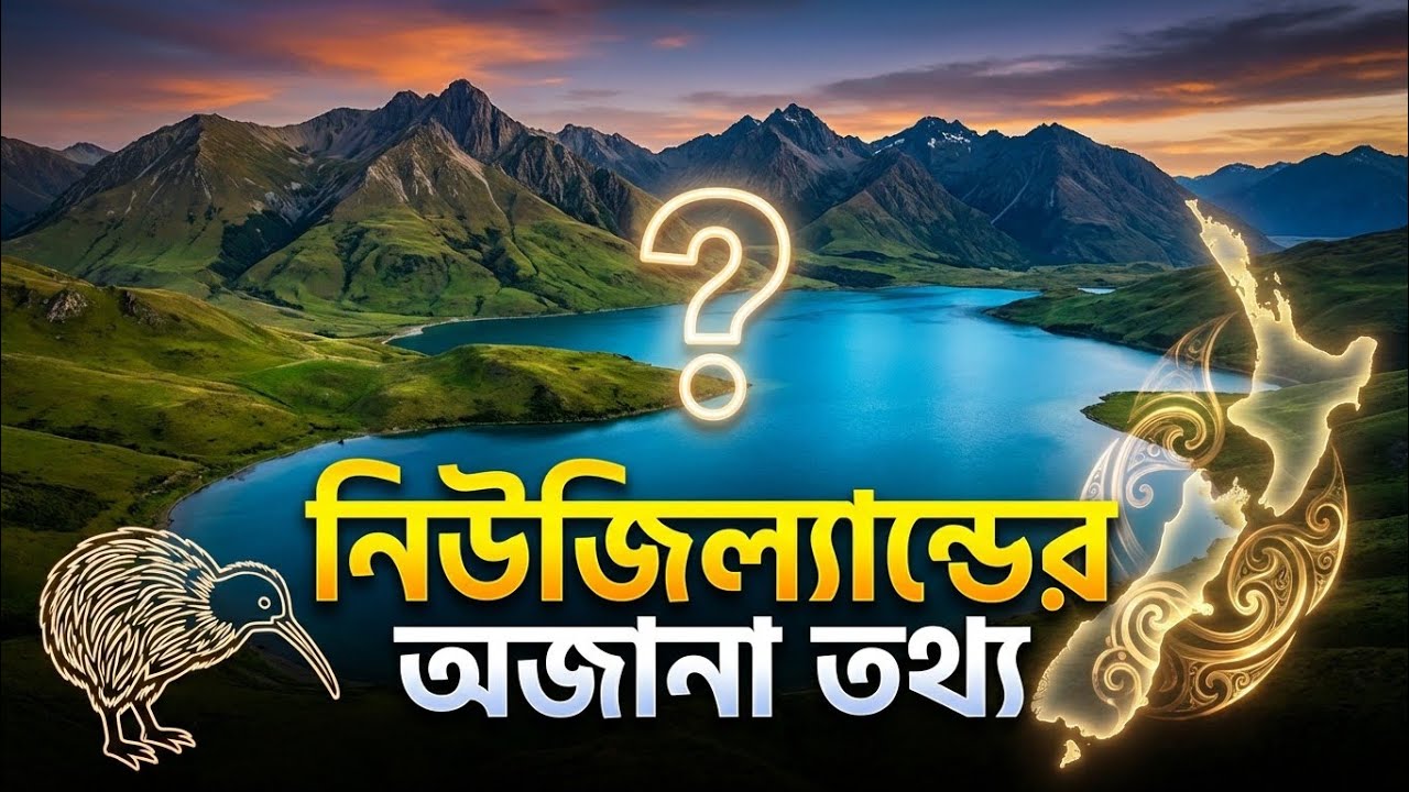 নিউজিল্যান্ডের অজানা তথ্য | Facts About New Zealand in Bangla